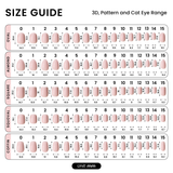 Ruby Cats Eye - Coffin Sustainable Nails - Pre order