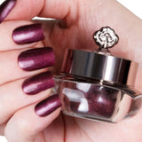 rich and bold purple shade