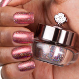 shiny light red shade