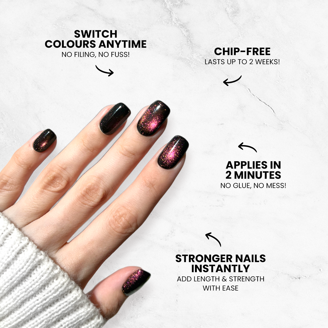 Bridal Halo - Oval Sustainable Nails