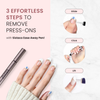 Whisper Mauve - Square Sustainable Nails - Pre order