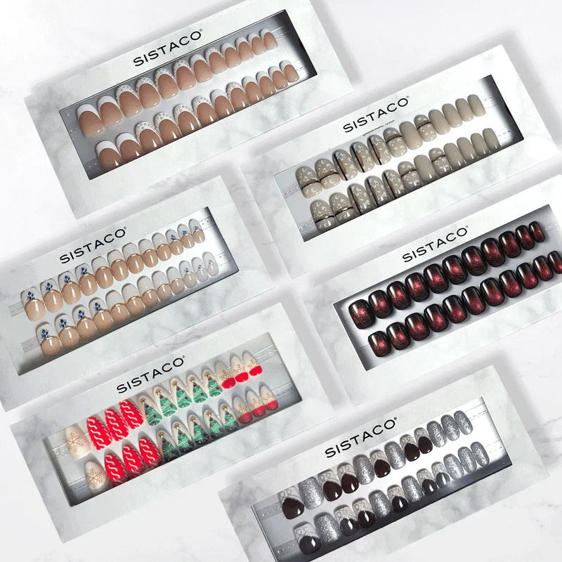 6 Piece Sustainable Nails Pack