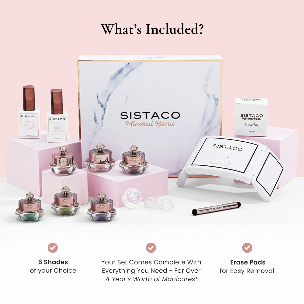 Mineral Bond Nail Set