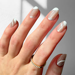 Silken Cats Eye - Oval Sustainable Nails - Pre order