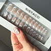 Silken Cats Eye - Oval Sustainable Nails - Pre order