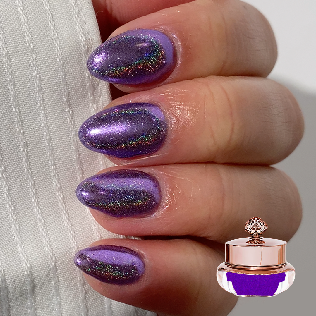 Violet Sky - Holographic Nail Powder