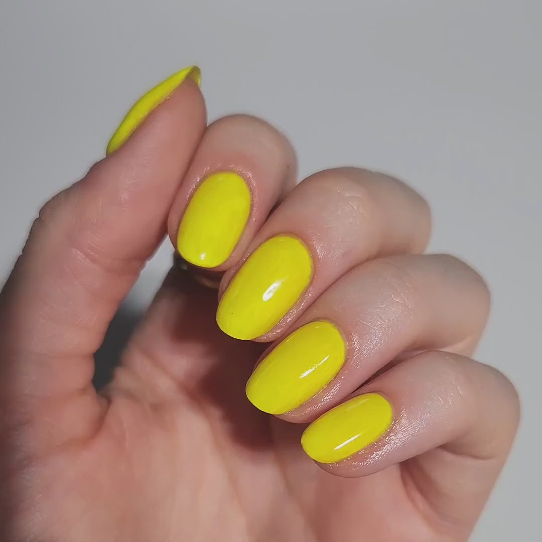 Lemon - Matte Neon Nail Powder