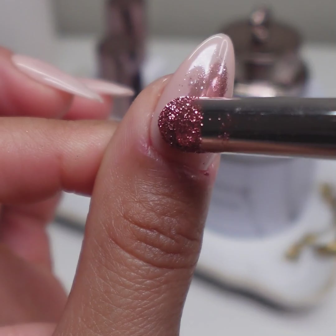 Blush - Metallic Nail Powder