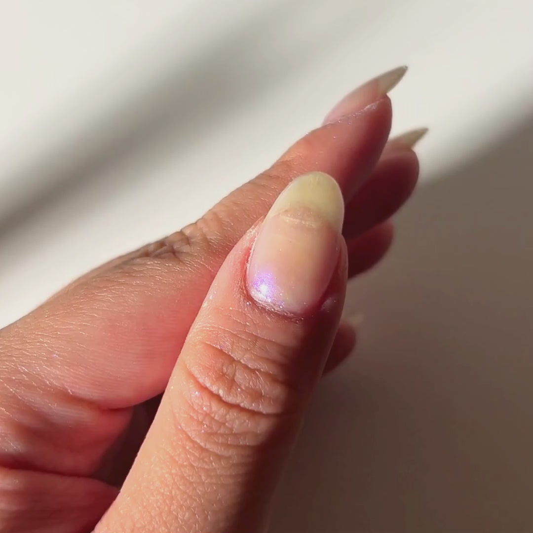 Glazed Plum - Metallic Nail Powder