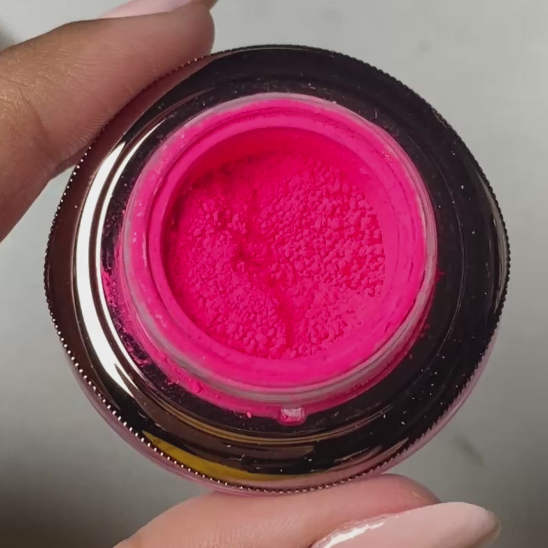 Hot Pink - Matte Neon Nail Powder
