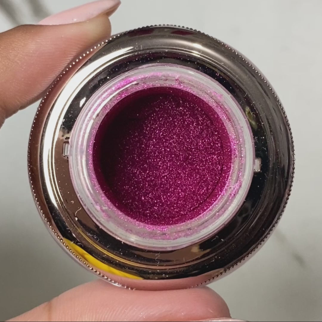 Fuchsia - Metallic Nail Powder