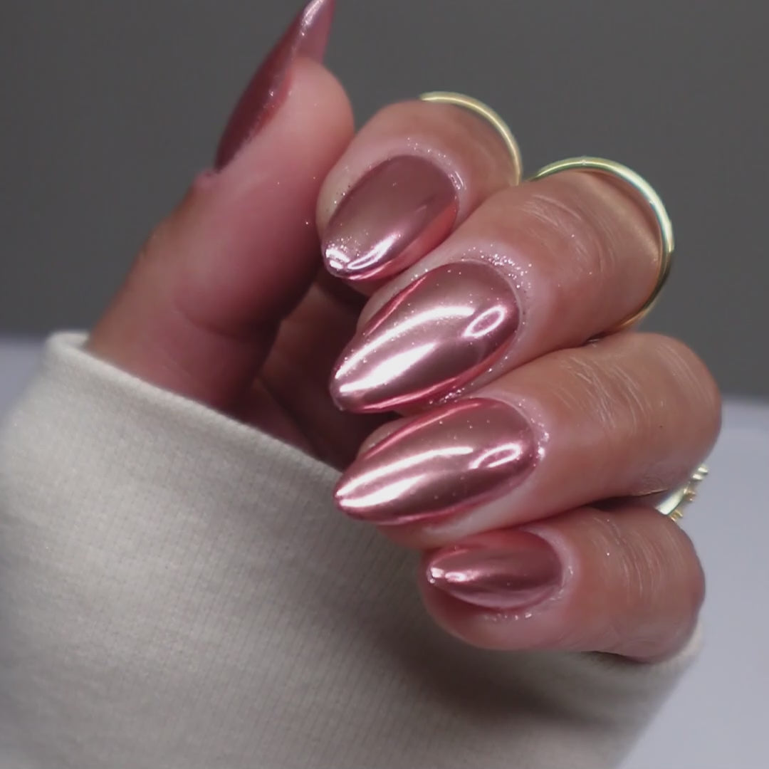 Blush - Metallic Nail Powder