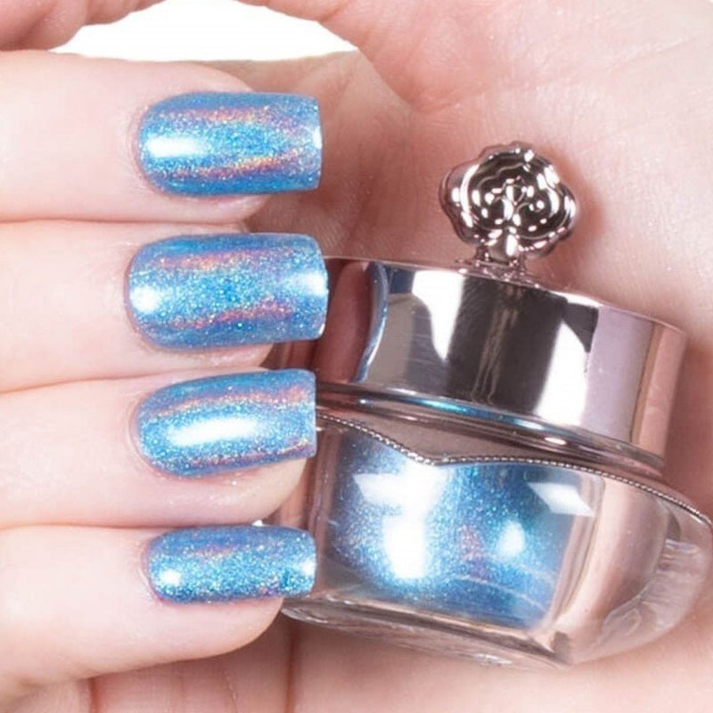 bright and refreshing blue shade   