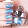 bright and refreshing blue shade   