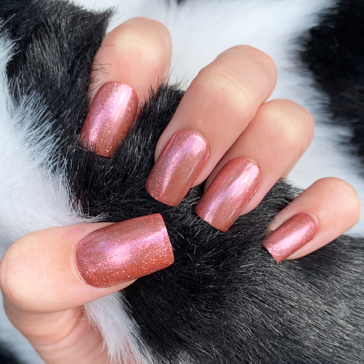 soft and delicate pink shade   