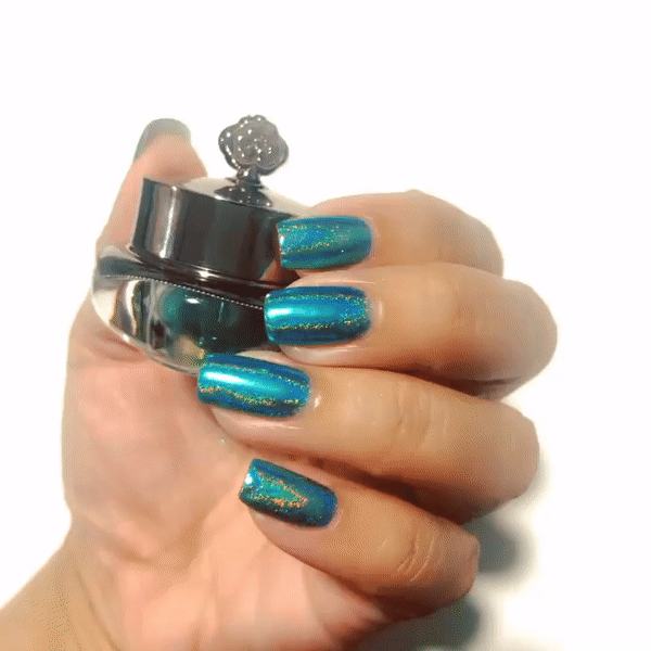 bold and dazzling emerald green shade   