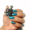 bold and dazzling emerald green shade   