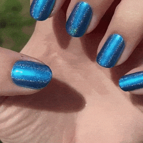 bright and refreshing blue shade   
