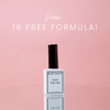 high-shine top coat with glossy finish  